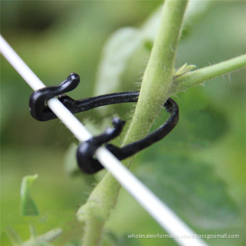 50Pcs Vines Attachment Fastener Tied Buckle Hook Plant Vegetable Grafting Holding Clips Agricultural Garden Greenhouse Supplies
